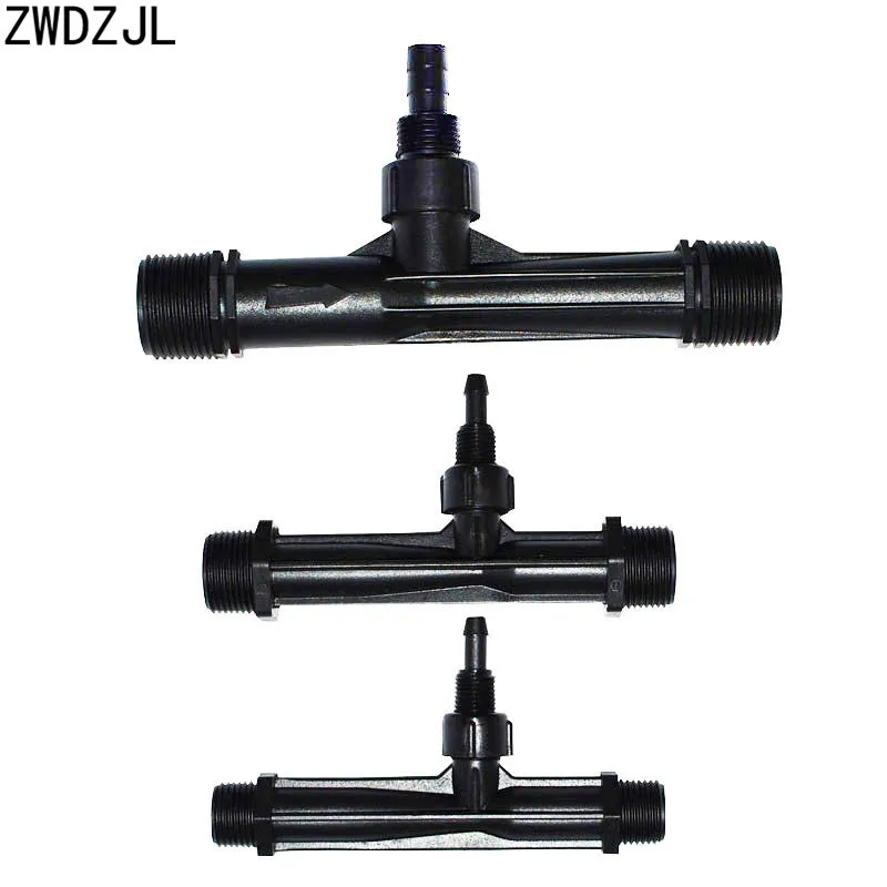

Irrigation Venturi fertilizer injector male 3/4 1/2 1"Automatic Fertilizer Kit Irrigation Venturi Mixer Injectors 1pcs