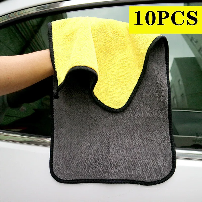 10pcs30*60 автомобиля Полотенца микрофибра кухонное полотенце чистые вашего