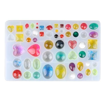 

Resin Jewelry Silicone Molds Tools Set UV Epoxy Resin Moulds Jewelry Making DIY Pendant Heart Alphabet Shaped Molds New