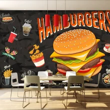 Пользовательские Западный бургер жареная курица еда Обои для рабочего стола