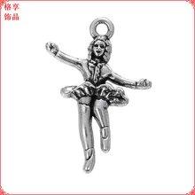 Танцующая девочка маленький ангел кулон ювелирные аксессуары из сплава для самостоятельного изготовления