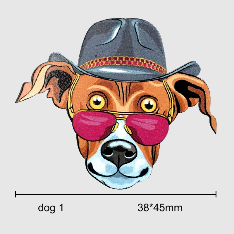 colour dog Металлическая пластина для животных, Универсальная замена, металлическая листовая пластина для магнитного крепления автомобиля, держатель для телефона, магнитная подставка для мобильного телефона, аксессуары - Цвет: colour dog