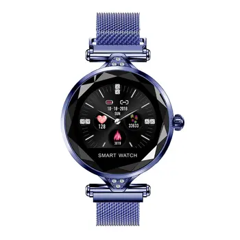 

Multi-function Color Screen Full Round Ladies Watch Heart Rate Blood Pressure Sports Waterproof Smart Bracelet