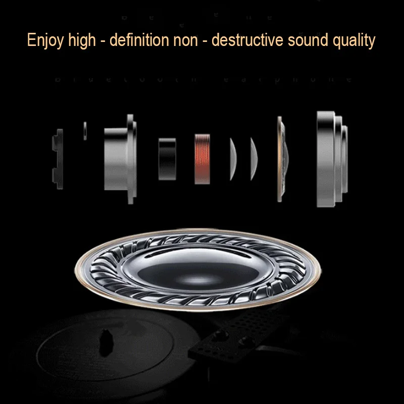 T23 Wireless Bluetooth Headphone With Mic Support TF SD Card Bluetooth Earphone Stereo Bass Sporting Neckband Headset