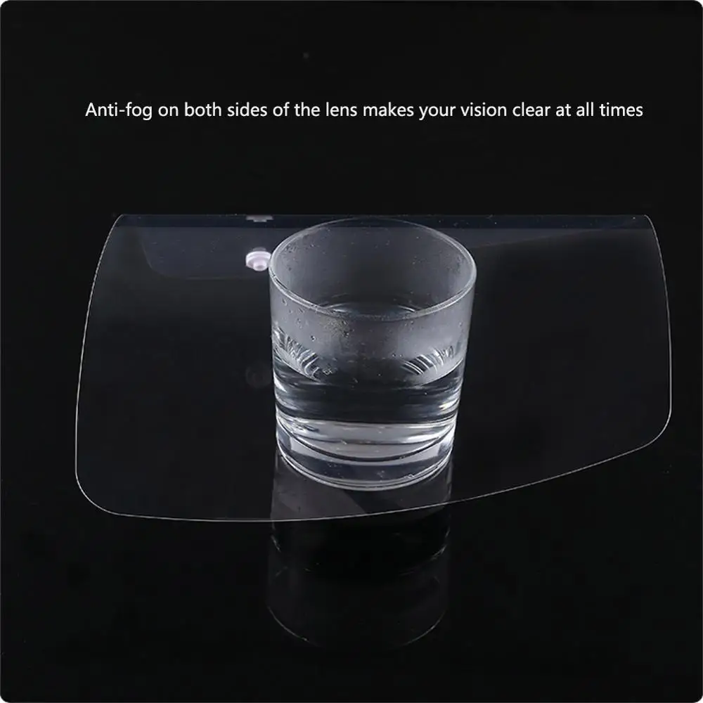 10Pcs Face Shield Mask Anti Saliva Splash Eyewear Anti-fog Detachable Protect Face Frame Visors for Travel Kitchen Household 3