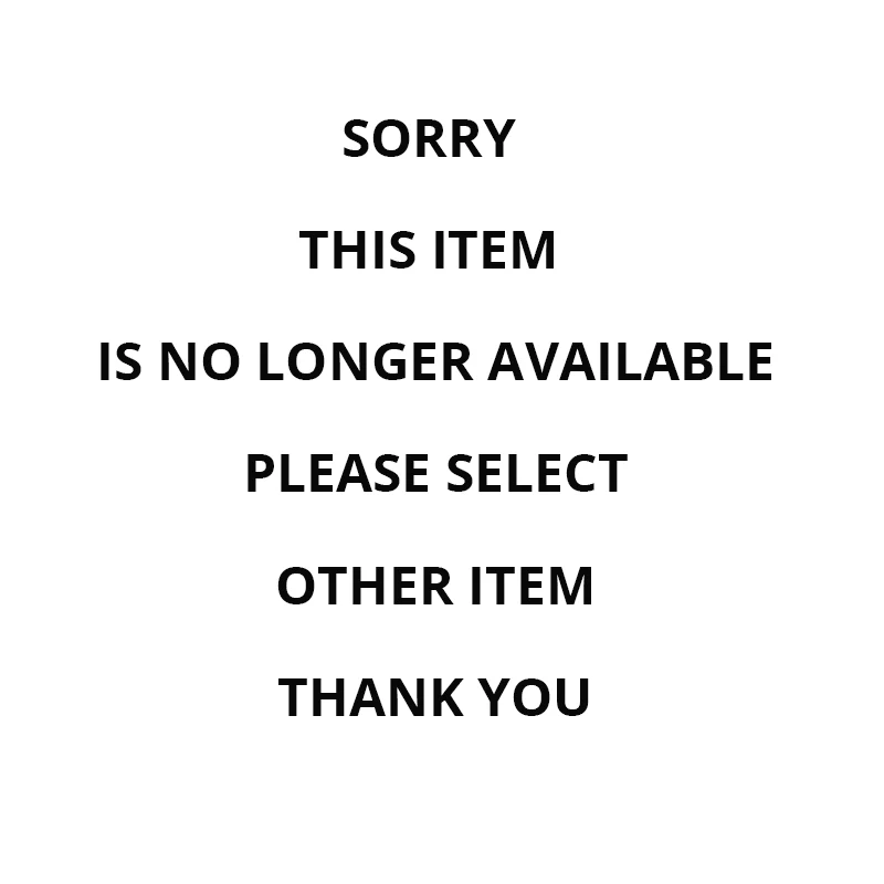 

Sorry, this item is no longer available, please select other items in our store. Thank you