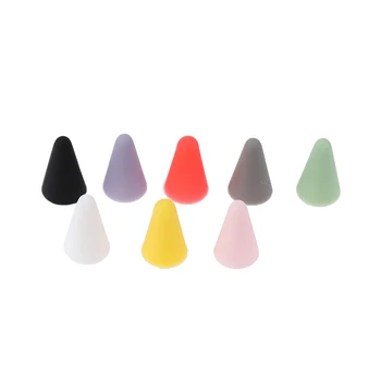 

8pcs Universal Silicone Protective Cover Cap for ipad Tablet + a Transparent Box for Pencil Nib Cover