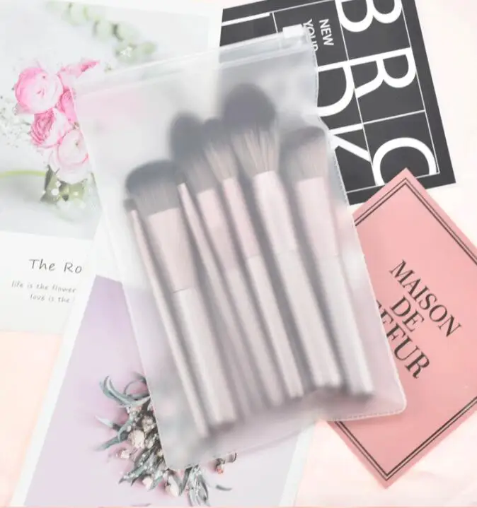 Продукт pinceles maquillaje Профессиональный Fundación de sombra de ojos labios cepillo cosméticos conjunto Kit de pincel, m - Цвет: EVA