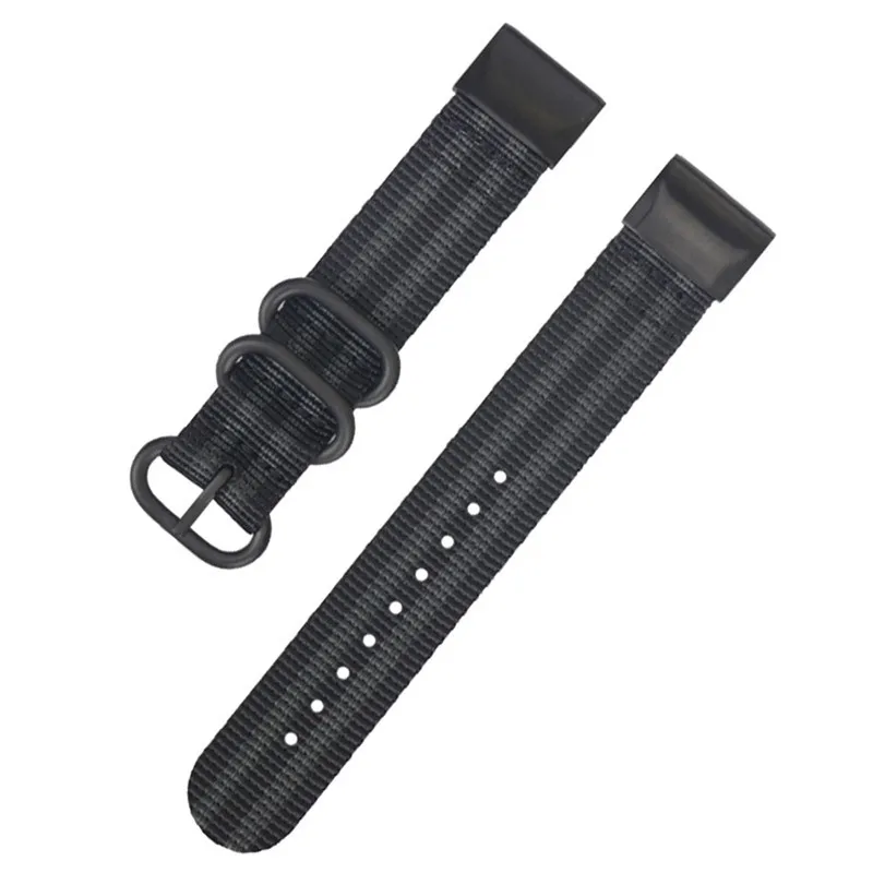 Легкий нейлоновый ремешок для Garmin fenix 6X 6X pro ремни Quick Release Watch Band мягкий браслет