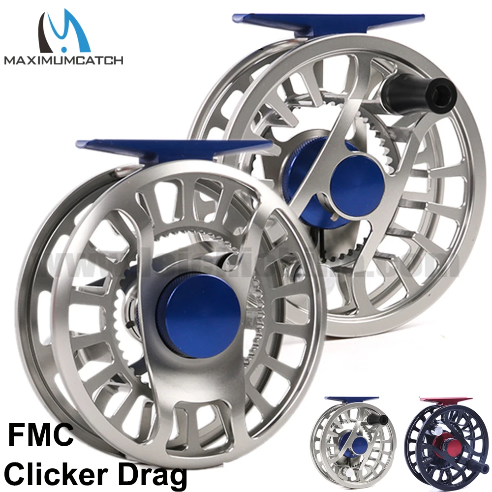 Maximumcatch Water-resistant Super Light Clicker Drag 2-6wt Fly Fishing Reel