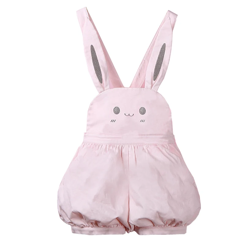 Pink Kawaii Overalls Girl Summer Rompers Cute Bunny Lantern Shorts Lolita Palysuit Cute Rabbit Japanese Suspender Strap Jumpsuit Pink Kawaii Overalls Girl Summer Rompers Cute Bunny Lantern Shorts Lolita Palysuit Cute Rabbit Japanese Suspender Strap Jumpsuit