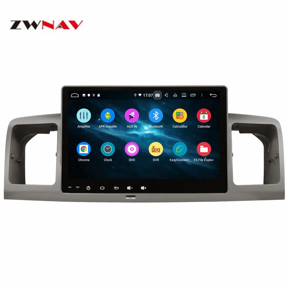 DSP Android 9,0 PX5PX6 Автомобильный gps навигатор Автомобильный dvd-плеер для Toyota Corolla 2001+ мультимедийный плеер радио магнитофон головное устройство