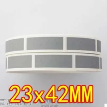 1000 шт/рулон 23x42 мм Diy царапина покрытие Скретч Карта наклейка покрытие пленка
