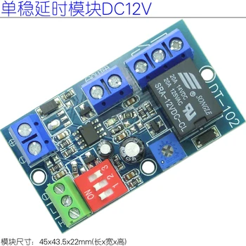 

[monostable Delay Module] Automobile Delay Device NE555 Delay Module Monostable Delay Automobile Relay
