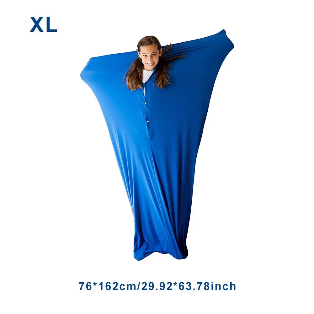 Envoltura de calcetín sensorial de cuerpo completo para aliviar el estrés, bolsa transpirable cómoda para niños, ansiedad, elástica