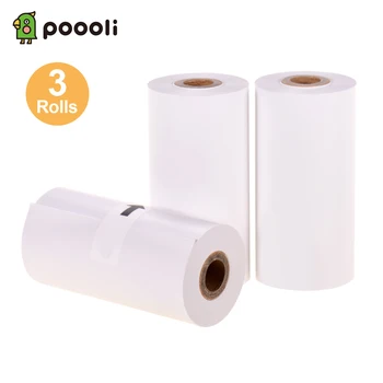 

Thermal Paper 7-Years Paper Roll 57*30mm3 Rolls Photo Grade Grayscale Printing Paper Long-Lasting BPA-Free for Thermal Printer
