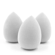 40x60 мм флокирующая основа из микрофибры легкая чистка Гладкий контроль масла мягкая губка макияж Влажная и сухая косметическая пудра