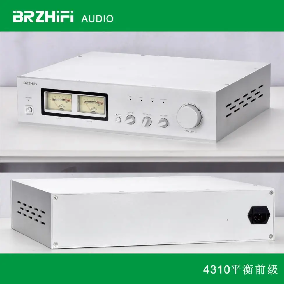 Электронная трубка BRZHIFI AUDIO 4310VU с передним балансирующим шасси из алюминиевого