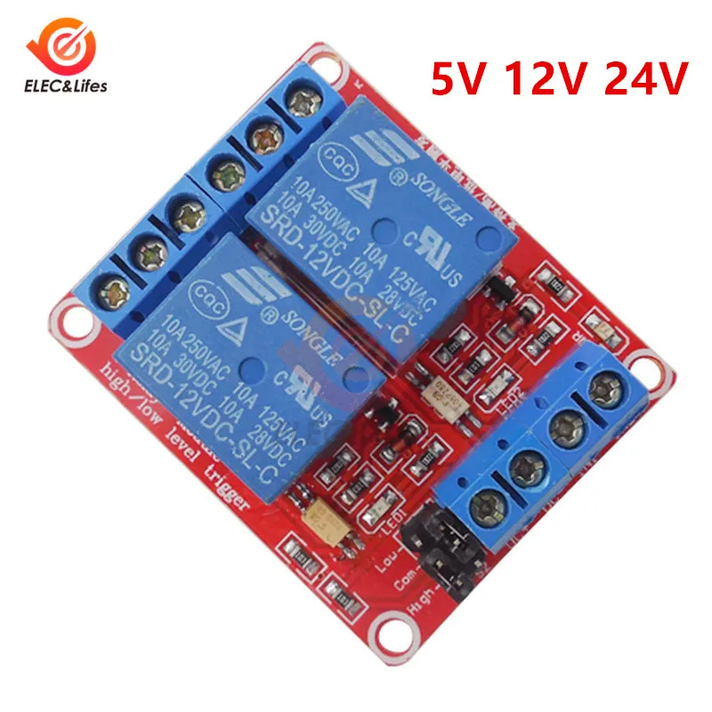 12V 12V 24V Scheda relè relè a canale 1 con scheda accoppiatore optoisolatore a