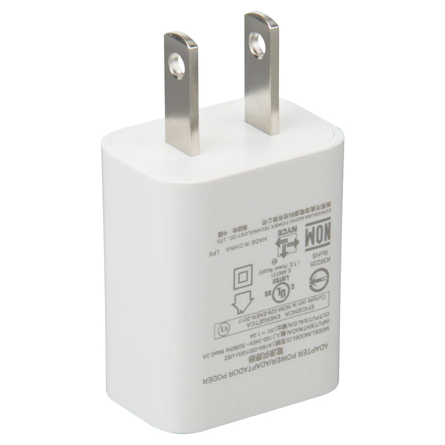 US $1.044.45 600pcs 5V 1A USB Charger UL Certified Universal Phone Charger Charging For Mobile Tablet Wall Power Adapter Charge Mini Chargers