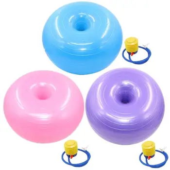 

Yoga Ball Donut Trainer Exercise Stable Yoga Ball Fitness Equipment for Gym