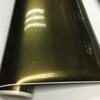 

10/20/30/40/50x152cm Car styling High Glossy black golden sand pearl car wrap vinyl film car wrap sheet roll car sticker decal
