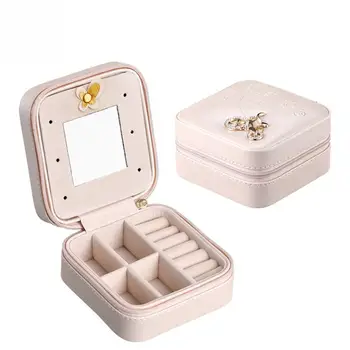 

with Mirror Lightweight Durable Multi-Functional Storage Jewelry Box Jewelry Display Box Jewelry Storage Box Accessories