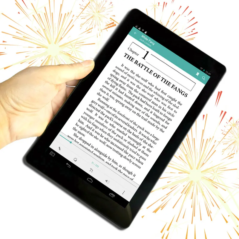 9-дюймовый цифровой плеер Android защита глаз цветной дисплей мини-ПК Wi-Fi умная