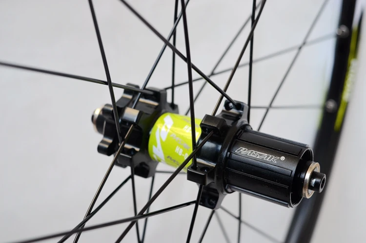 PASAK P02 MTB Mountain Bike Bicycle Ultra-Light Front 2 Rear 4 Sealed Bearings CNC Disc Brake Wheels Rim 11 Speed