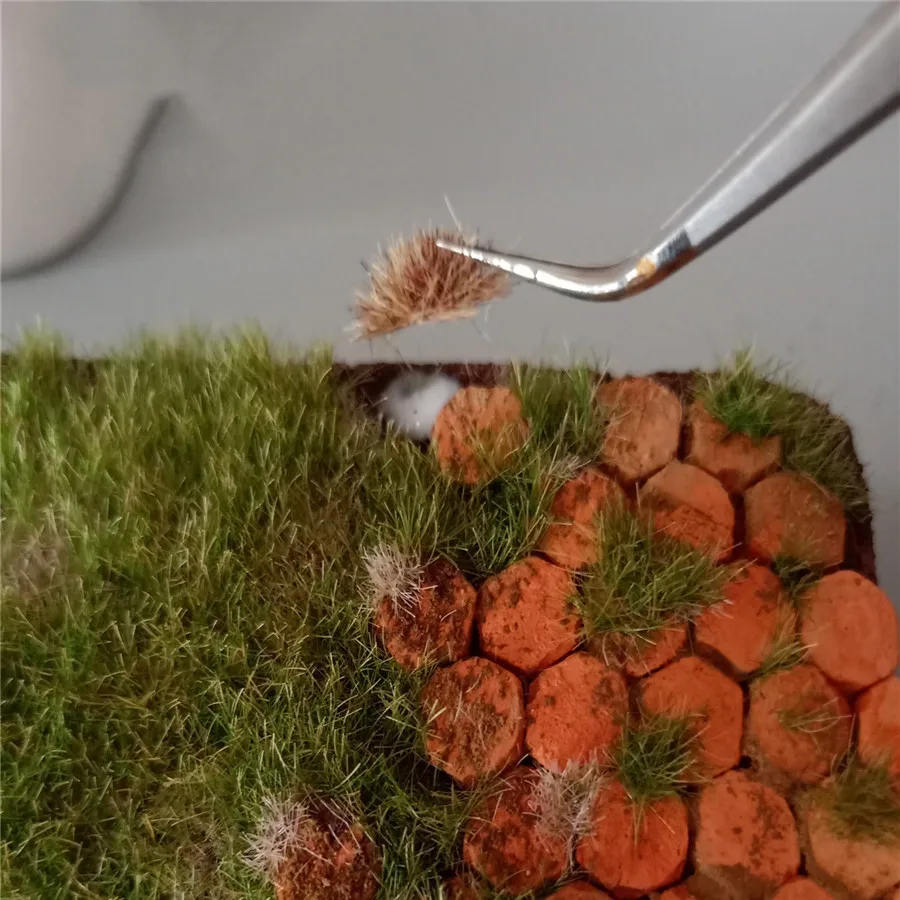 architecture model grass ho train layout02