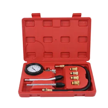 

Gasoline Engine Compression Tester Auto Petrol Gas Engine Cylinder Automobile Pressure Gauge Tester Automotive Test Kit