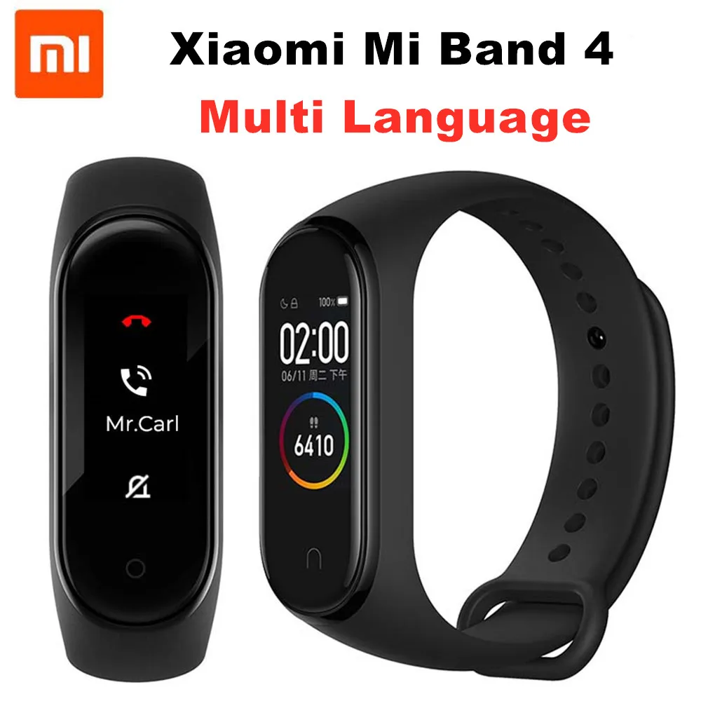 Умный браслет Xiaomi Mi Band 4 (NFC 0.95&quot AMOLED Bluetooth 5.0)|Смарт-браслеты| |