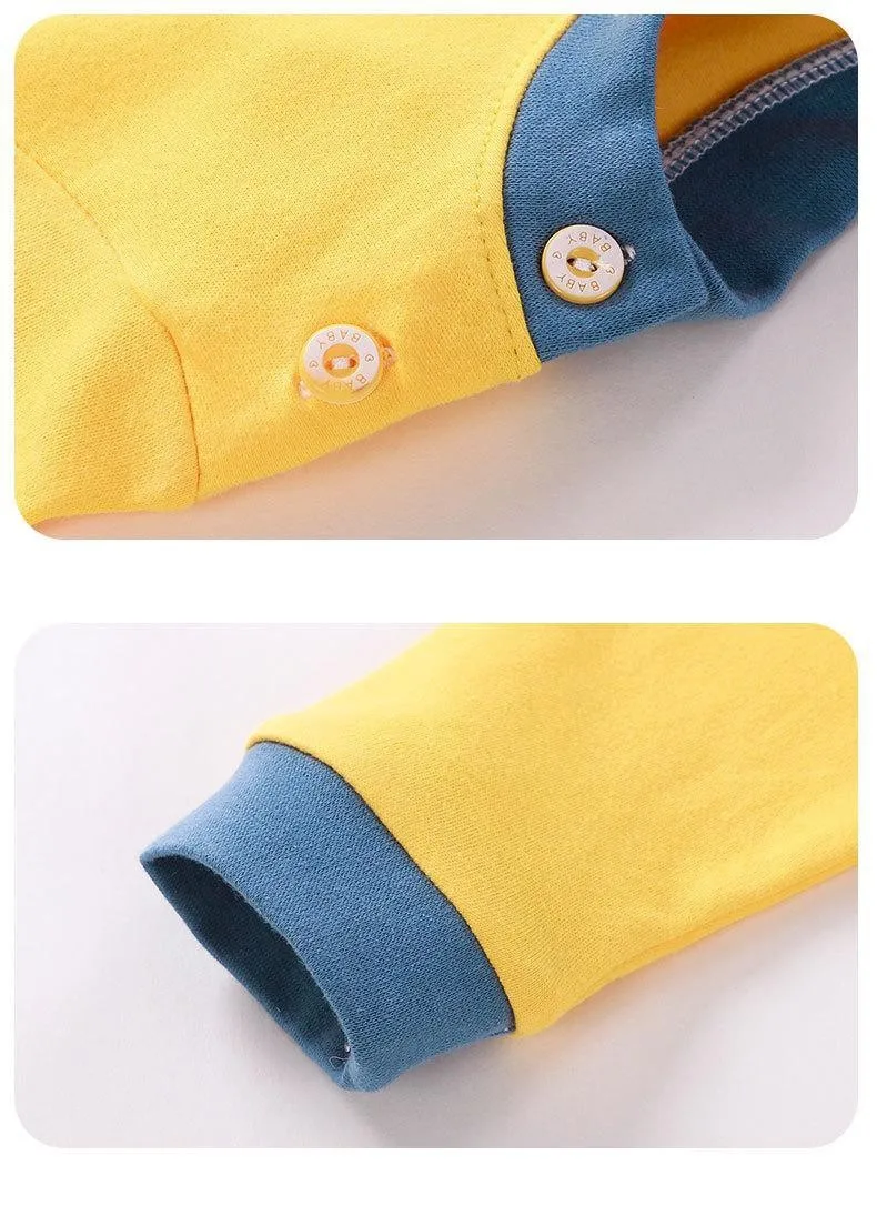 Cartoon Design Boutique Baby Clothes Baby Girls Long Sleeve Sets 6 9 12 18 Month Kids Wear Suits Autumn Pure Cotton Pajamas baby clothing set essentials