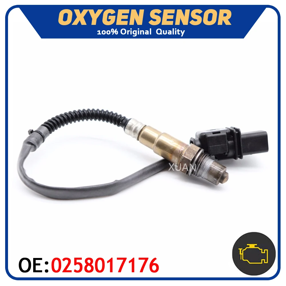 Лямбда O2 кислородный датчик 0258017176 для Audi Porsche Seat Skoda Volkswagen Kasten Kombi EOS Golf V Passat Vanant |