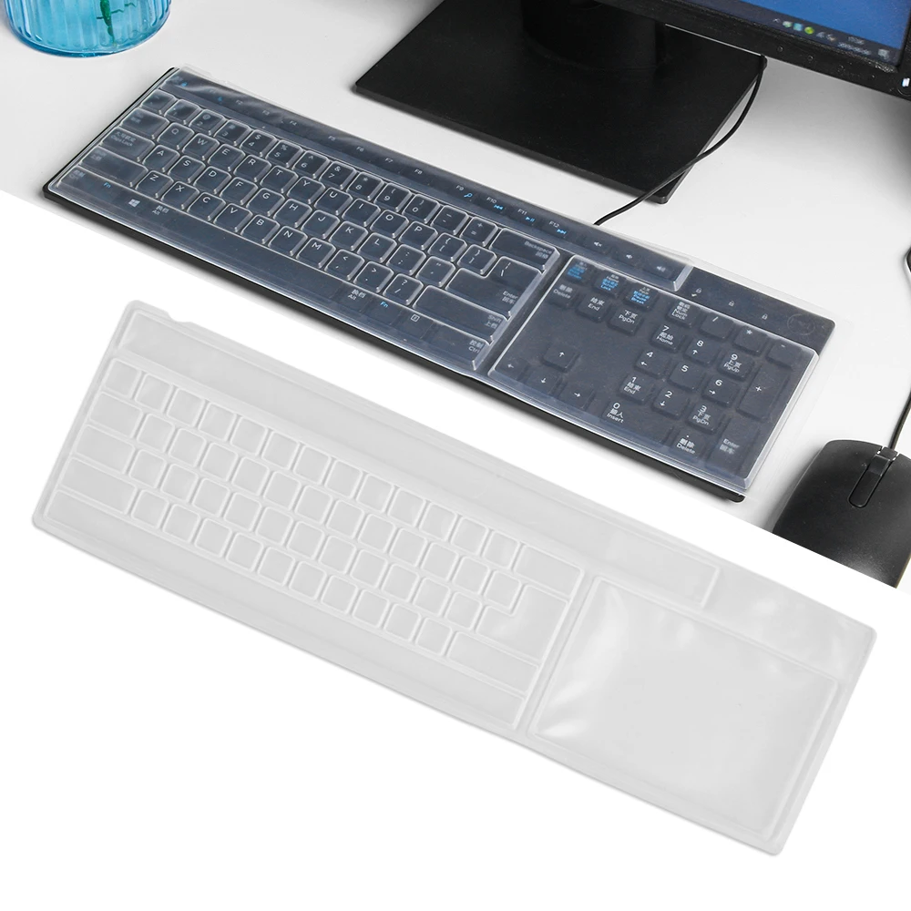 

1PC Universal Silicone Computer Keyboard Skin Cover Film For Waterproof Dustproof Protective Keyboard Cover Computer Accessories