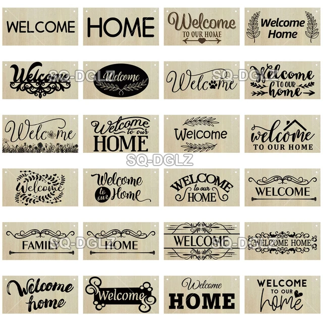 TARGA DI BENVENUTO Bambino Targa In Legno Nascita Regali Bambino Foto - Foto 8