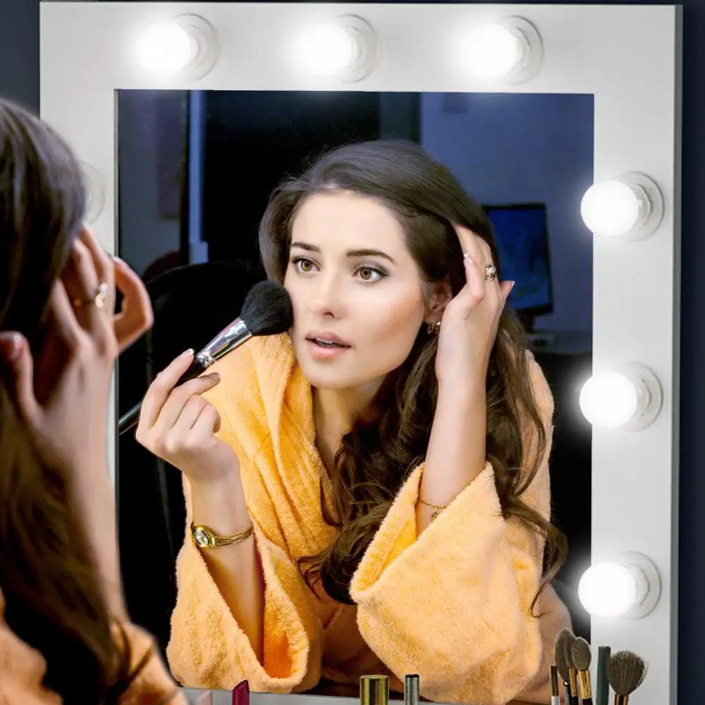 Туалетный столик Tribesigns с подсветкой зеркала|Комоды| |