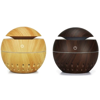 

Essential Oils Diffuser With 7 Color Changing Led Lights And High Capacity Tank | Humidifier, Nightlight Function | Aromatherapy