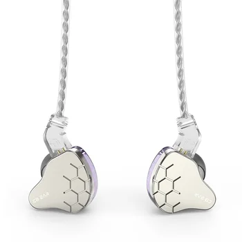 

KBEAR Lark 1BA+1DD In Ear Earphone Hifi Headset for Sport Music With 0.78mm Pin Silver-Plated Cable KS2 S1