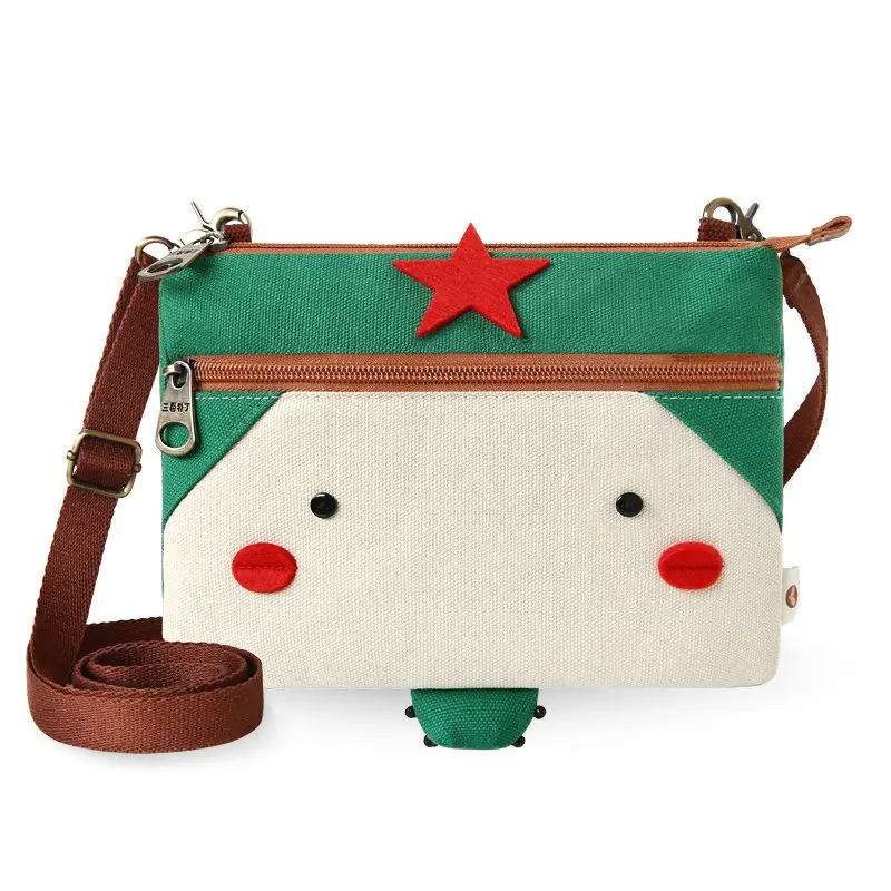 

Sansebuding iPad Mini 4-Protective Case 2018 New Style Tablet PC Mini Canvas Multi-pockets Over-the-shoulder Bag