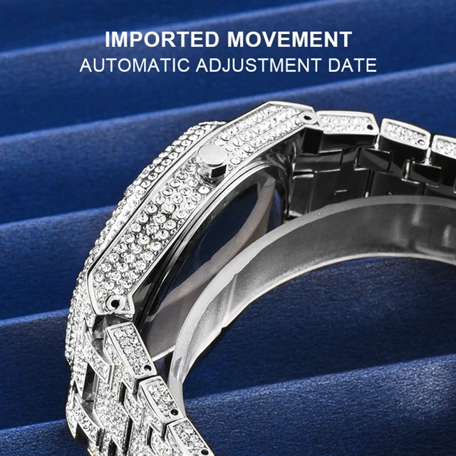 MISSFOX-reloj analógico de acero inoxidable para hombre, accesorio de pulsera de cuarzo resistente al agua con calendario, complemento masculino de marca de lujo con diseño árabe único, disponible