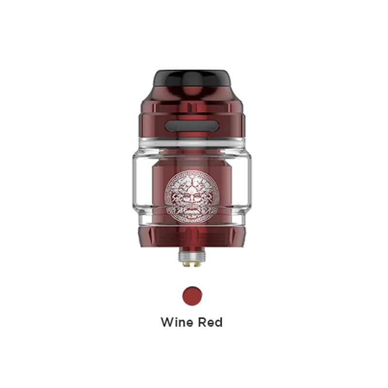 2 шт./лот резервуар для вейпа Geekvape Zeus X RTA 4,5 мл емкость бака с 810 Delrin капельным наконечником vape распылитель rta vs zeus rta zeus dual - Цвет: wine red