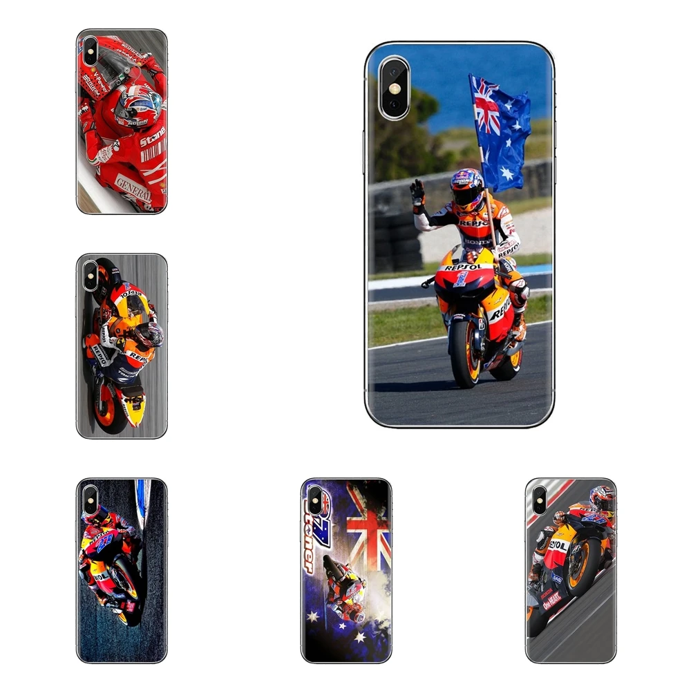 Мотоциклетный скутер Casey Stoner для huawei Honor 7X V10 6C V9 6A Play 9 mate 10 Pro Y7 Y5 P8 P10 Lite Plus GR5 2017