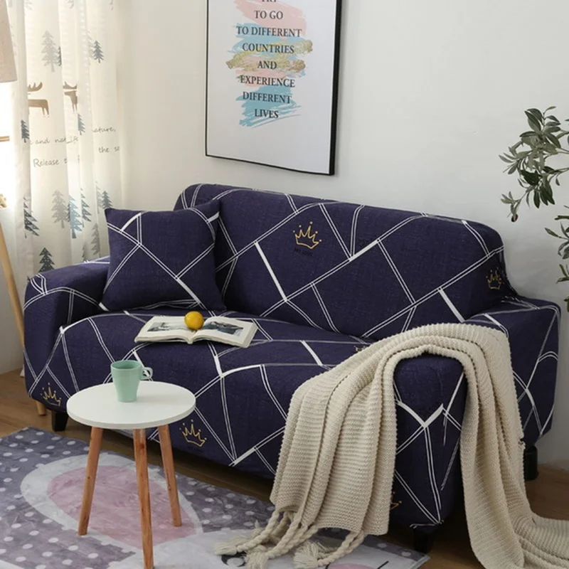 Эластичный чехол для дивана для гостиной, Набор чехлов для дивана, хлопковое универсальное кресло для домашних животных, угловой чехол для дивана, угловой шезлонг - Цвет: Color 15