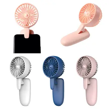 

2020 Mini Cooler Handheld USB Portable Fan USB Rechargeable Folding Fan Travel Outdoor Home Office Quiet Collapsible Desk Fans