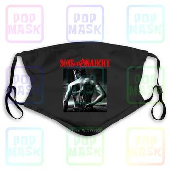 

Dust Mask with Filter Anarchy Sons Of Skulllicensed Adult Graphic Washable Reusable Mask