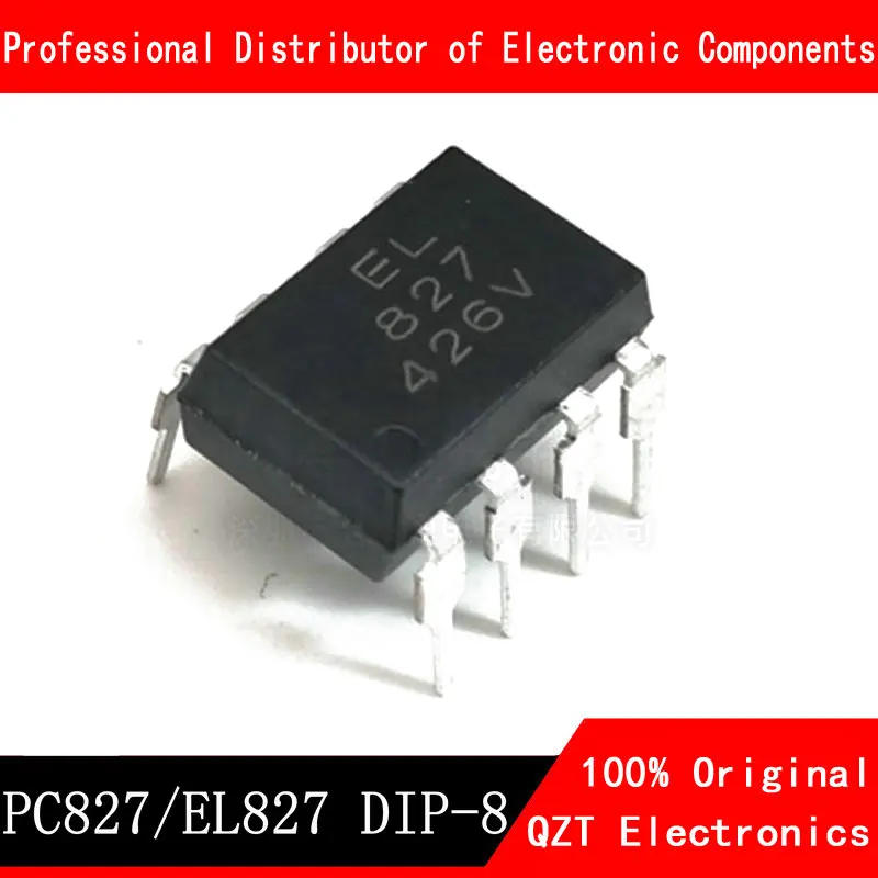 10pcs/lot PC827 DIP-8 PC827 DIP EL827 TLV827 TLV-827 DIP8 New and Original IC Chipset In Stock 5 10piece 100% new ncp1203d60r2g ncp1203d6 ncp1203 203d6 sop 8 chipset in stock