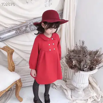 

Children's fashionable red dress winter style 80-140 Available now