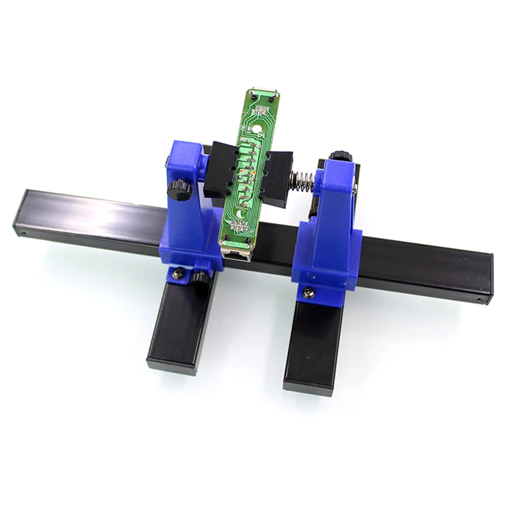 

Portable PCB Holder 200MM Circuit Board Holder Fixture Soldering Stand Clamp Repair Tool For Soldering Repair