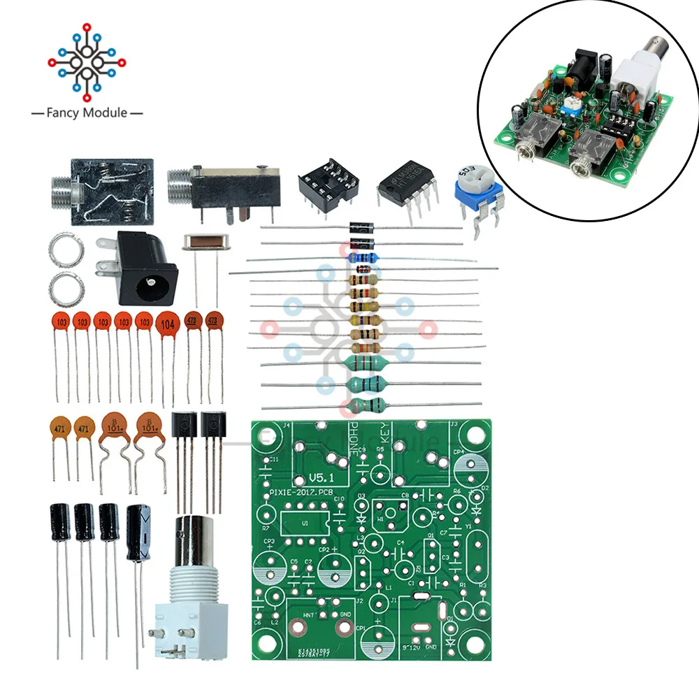 Diymore Spixie Cw Qrp Super Shortwave Radio Transceiver Radio 7.0237.